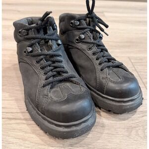 Vintage Dr Martens 9245 Women Size UK 5/US 7 Air Cushioned Sole AW004 Black